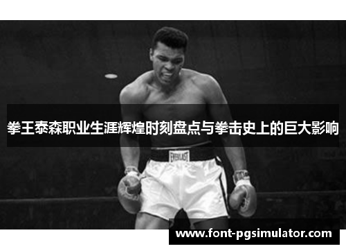 拳王泰森职业生涯辉煌时刻盘点与拳击史上的巨大影响